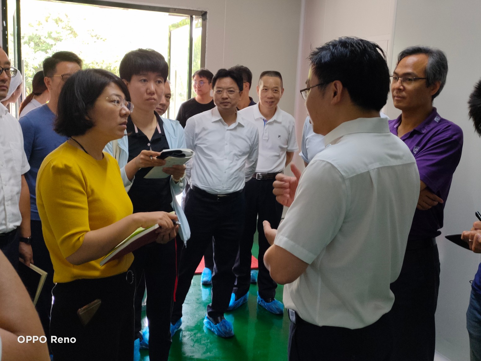 中央農(nóng)業(yè)部、市縣農(nóng)業(yè)局公司考察指導